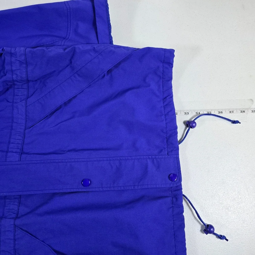 VTG Eddie Bauer Gore Tex Mens Jacket‎ Blue Yellow Red Size S Outdoor Outfitter
